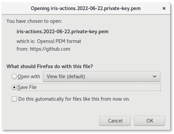 Download OpenSSL PEM file
